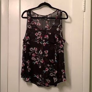 Torrid | Floral Chiffon Tank Top